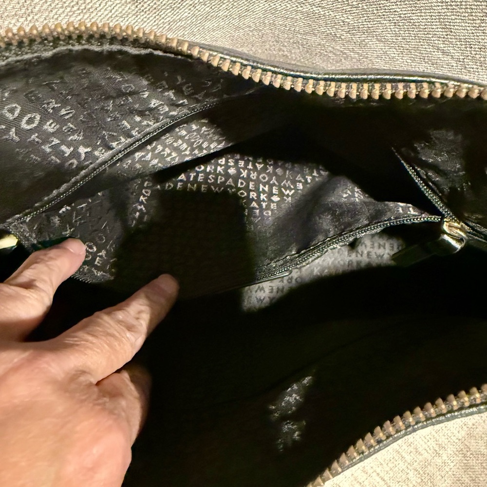 Kate Spade Black Leather Shoulder Bag - Picture 5 of 5
